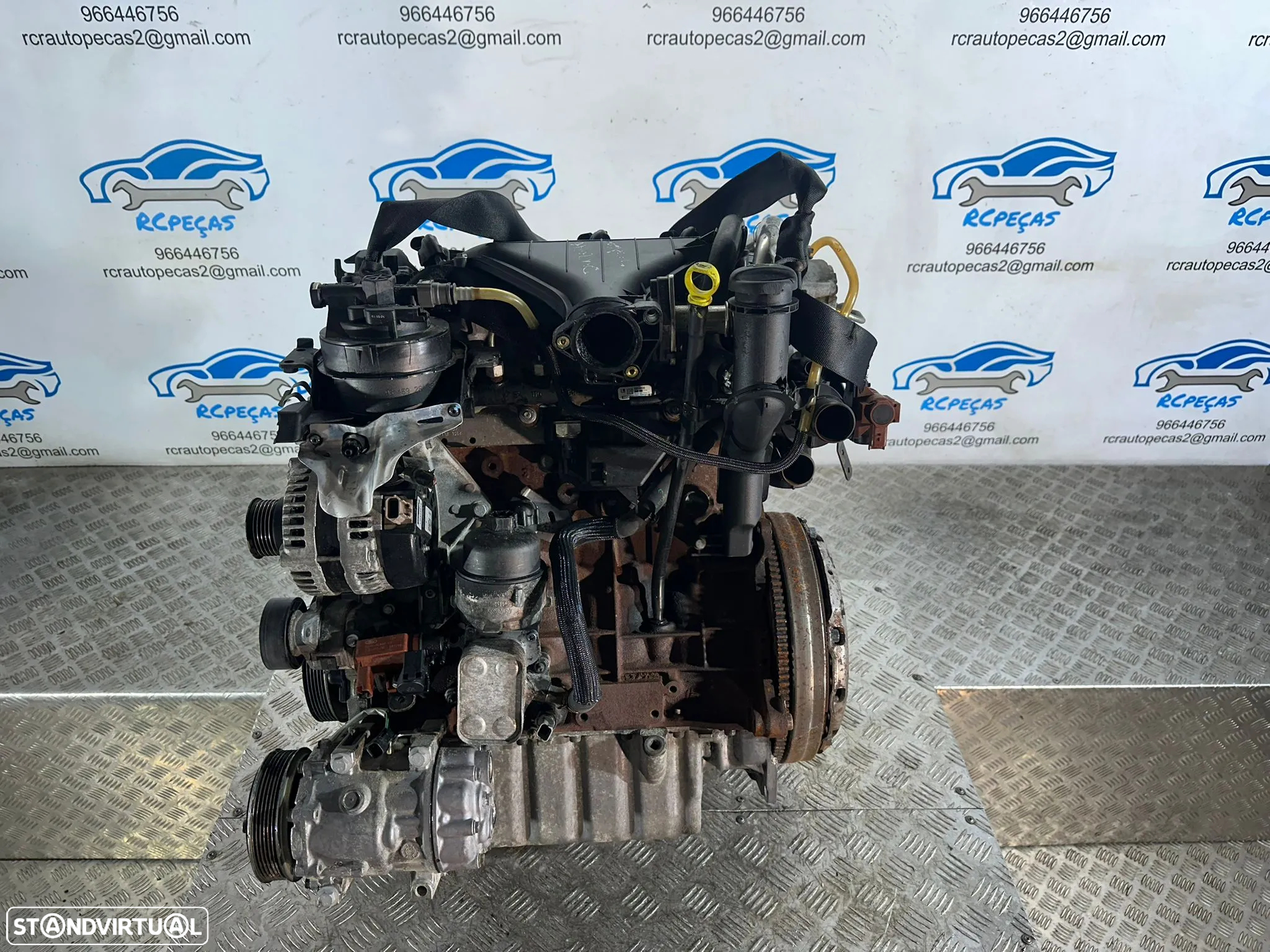 Motor Completo Volvo Ford PSA Citroen Peugeot D4204T 2.0 D HDi 16v 136cv Siemens Continental - 6