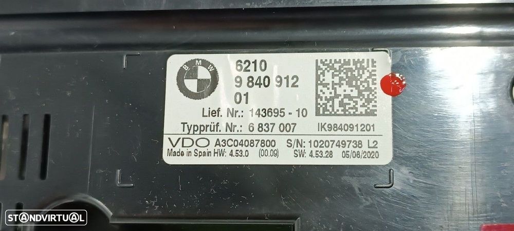 QUADRANTE BMW X2 (F39) SDRIVE18I - 7