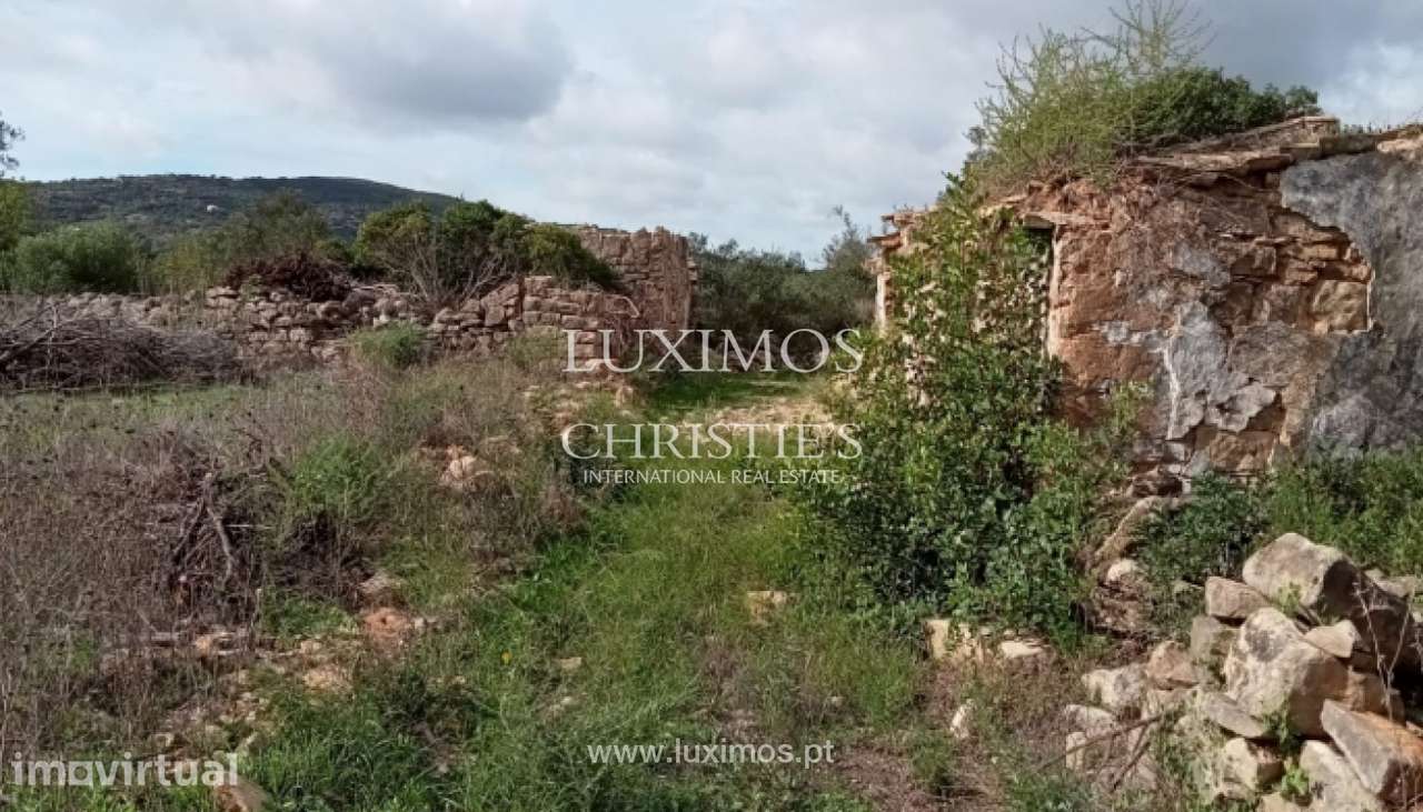 Amplo terreno com ruina, para venda em Estoi, Algarve - Grande imagem: 4/25