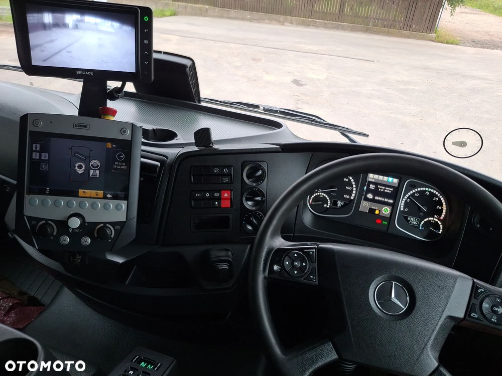 Mercedes-Benz Atego 1523 Zamiatarka EURO 6 PM10 Schmidt Street King 660 2 Silniki Szczotki L/R Na Poduszkach Kamery Automatyczna Skrzynia Pojazd Specjalny - 30