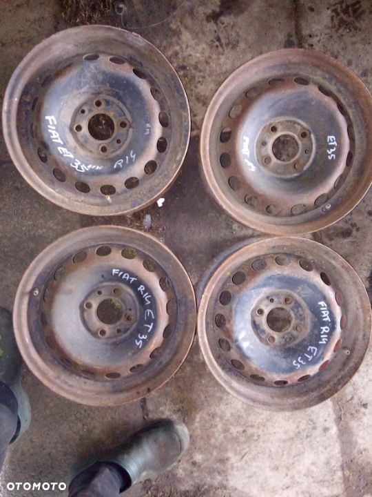 FIAT PUNTO PANDA SIENA BRAVO felga felgi r14 ET35 ET37 - 1