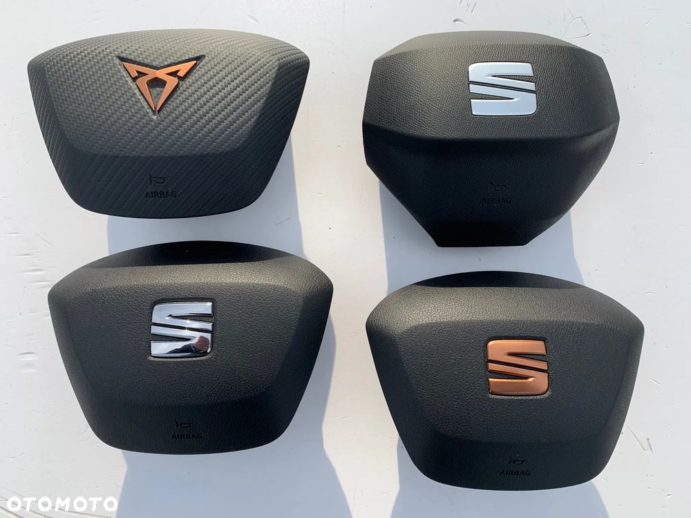 SEAT CUPRA BORN FORMENTOR IBIZA ATECA TERRACO ALHAMBRA TOLEDO LEON III 3 IV 4 MII PODUSZKA POWIETRZNA KIEROWCY  AIRBAG KOLAN PODUSZKA KOLANOWA PASAŻERA FOTELOWA W FOTEL  regeneracja naprawa Raz2 - 1