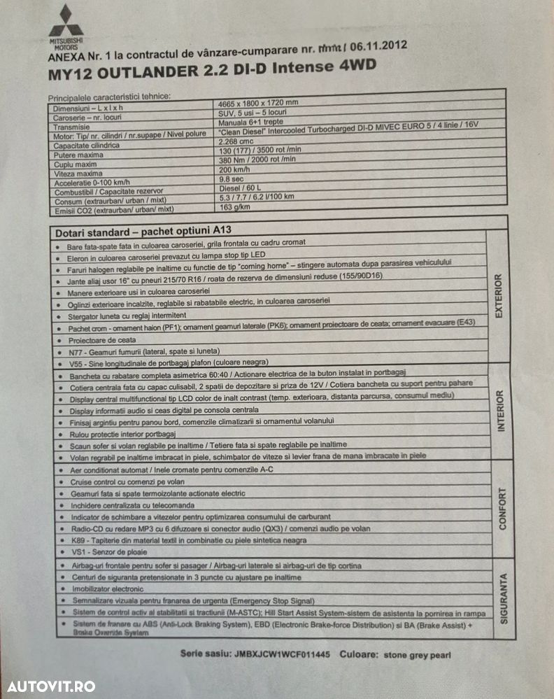 Mitsubishi Outlander 2.2 DI-D 4WD Intense - 11