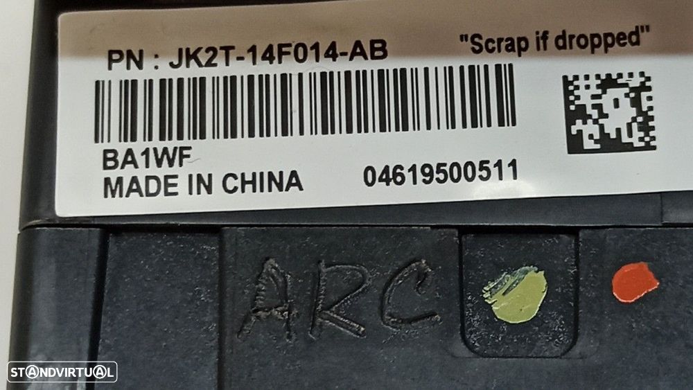 MÓDULO ELETRÓNICO FORD TOURNEO COURIER (C4A) AMBIENTE - 4