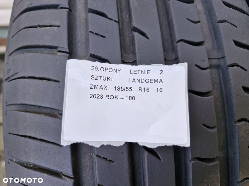opony letnie 2 sztuki landgema zmax 185/55 r16 16 2023r - 3