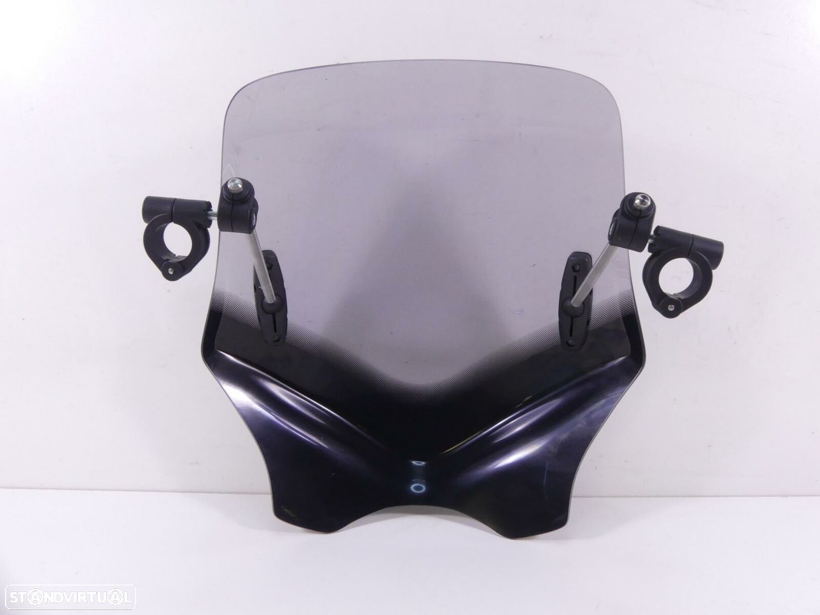 viseira universal para motos naked - vidro frontal de proteçao - 1