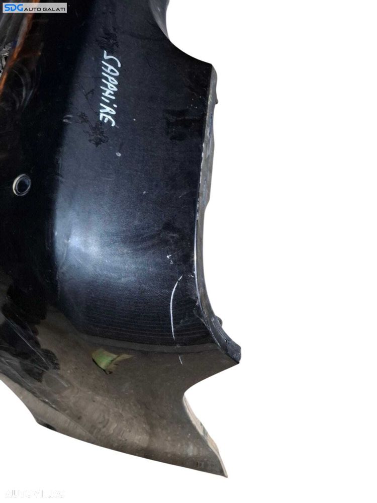 Bara Spoiler Spate cu Locas pentru Senzori Parcare BMW Seria 5 E60 2003 - 2010 Culoare Black Sapphire [LC0193SOS] - 7