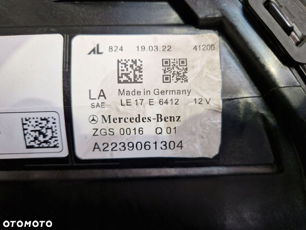 MERCEDES S KLASA W223 LAMPA PRZEDNIA LEWA MULTIBEAM LED - 3