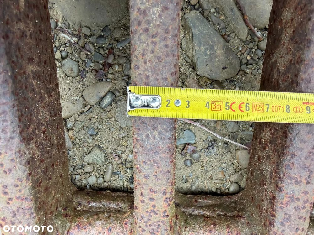 Łyżka ażurowa 145cm złącze Verachtert CW30 CW40 przesiewająca sortująca do koparki koparka. 150 140 - 5