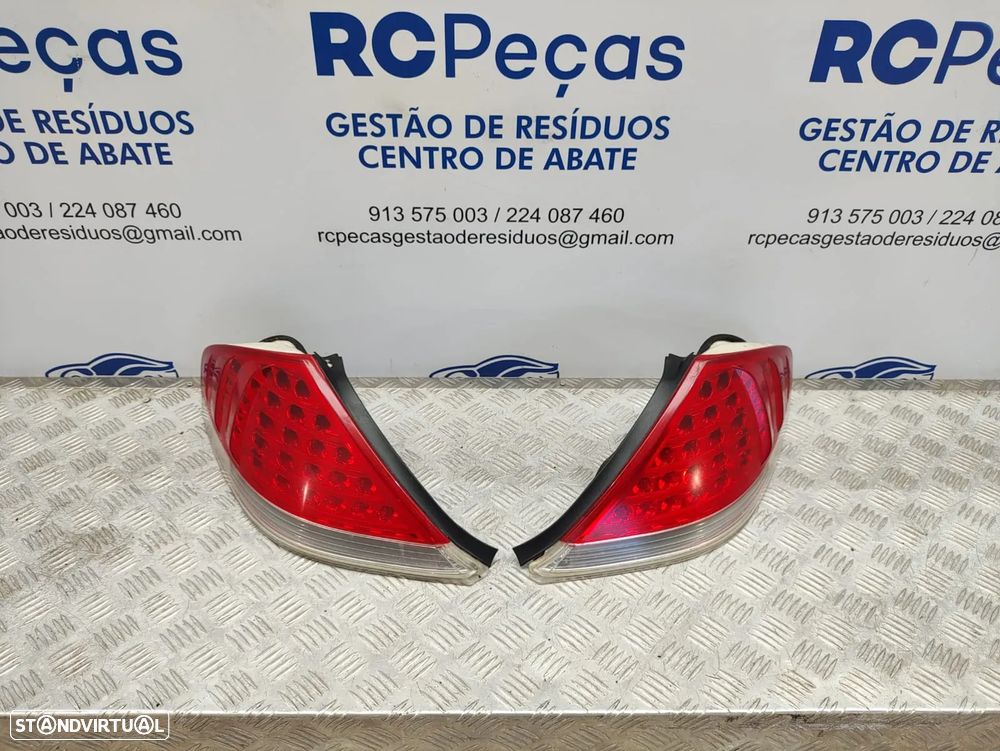 Farolim LED Tras Traseiro Esquerdo Direito Original BMW Serie 6 LCI E63 Coupe E64 Cabrio 6911892 6911891 2003 - 2010 - 2