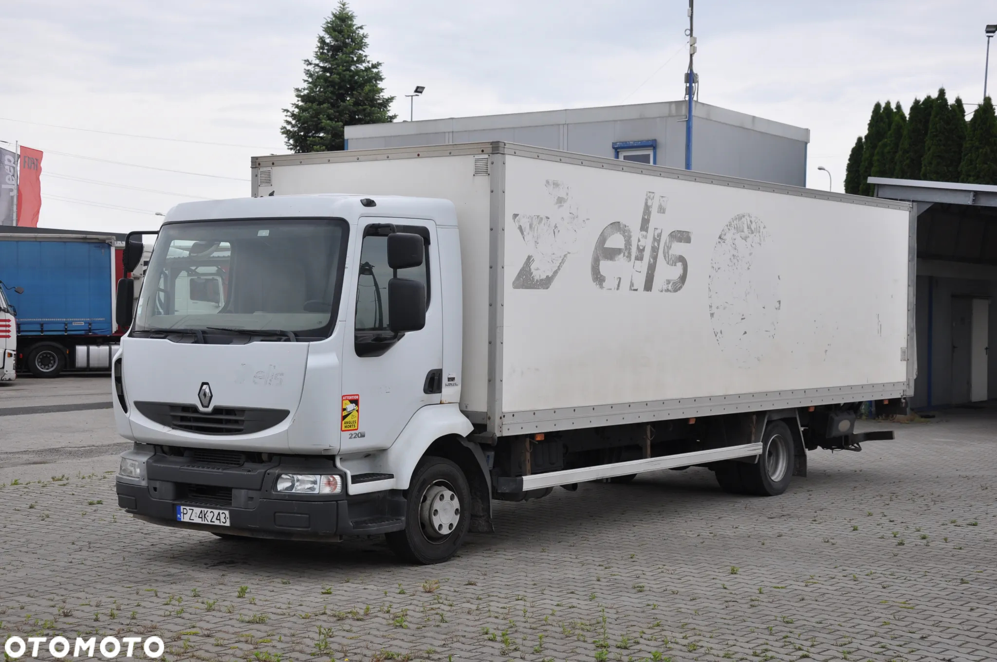 Renault MIDLUM 12.220 dł kontenera 7,90m - 3