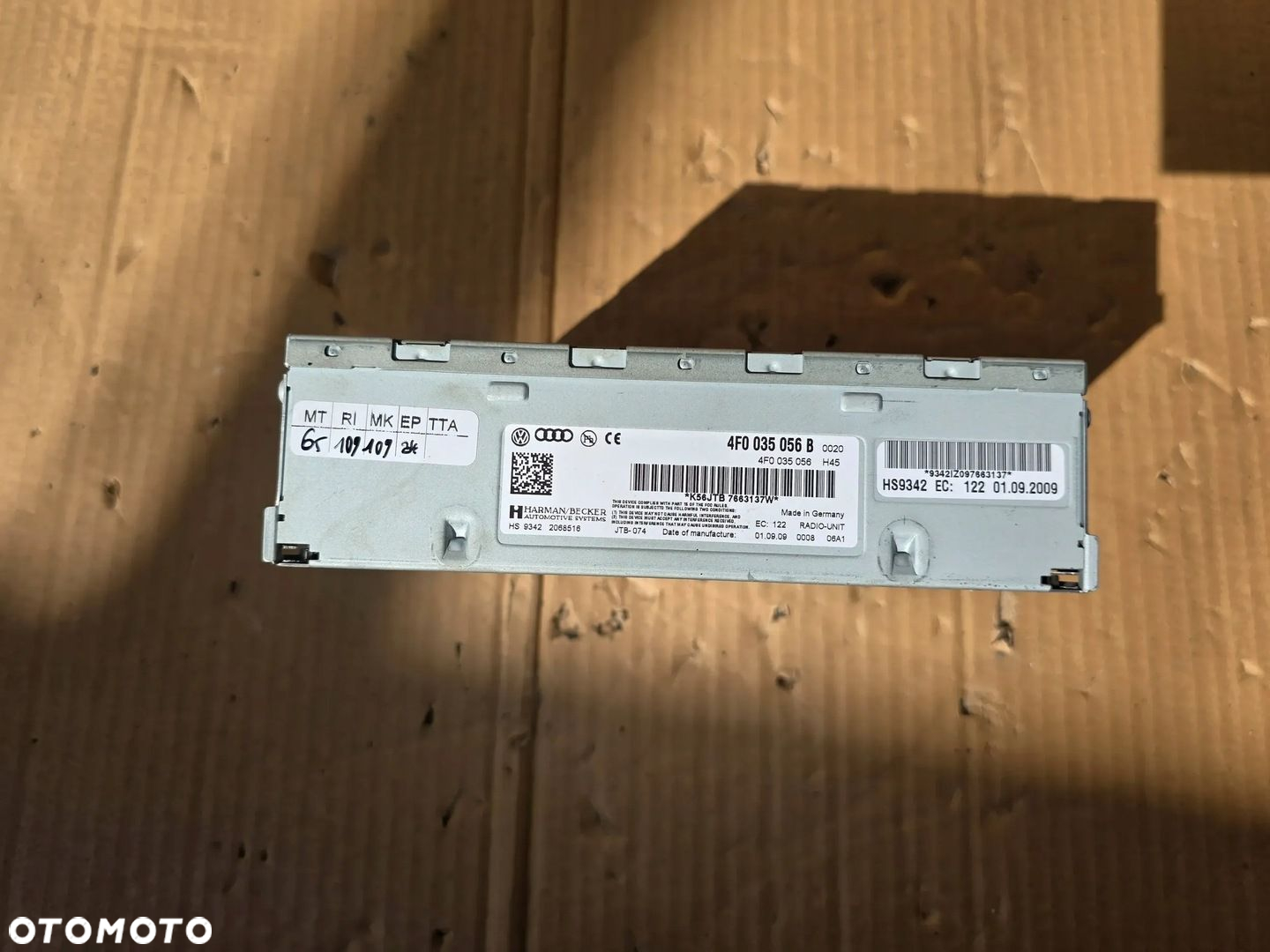 MODUŁ TUNER RADIA AUDI A6 A4 A5 4F0035056B - 2