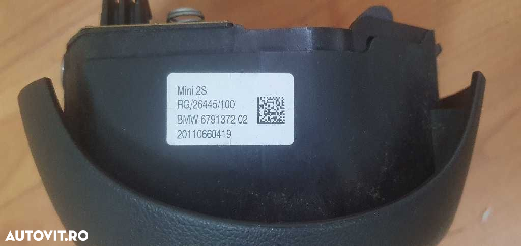 Airbag volan Mini 2010 2011 2012 2013 cod 6791372 04 - 3