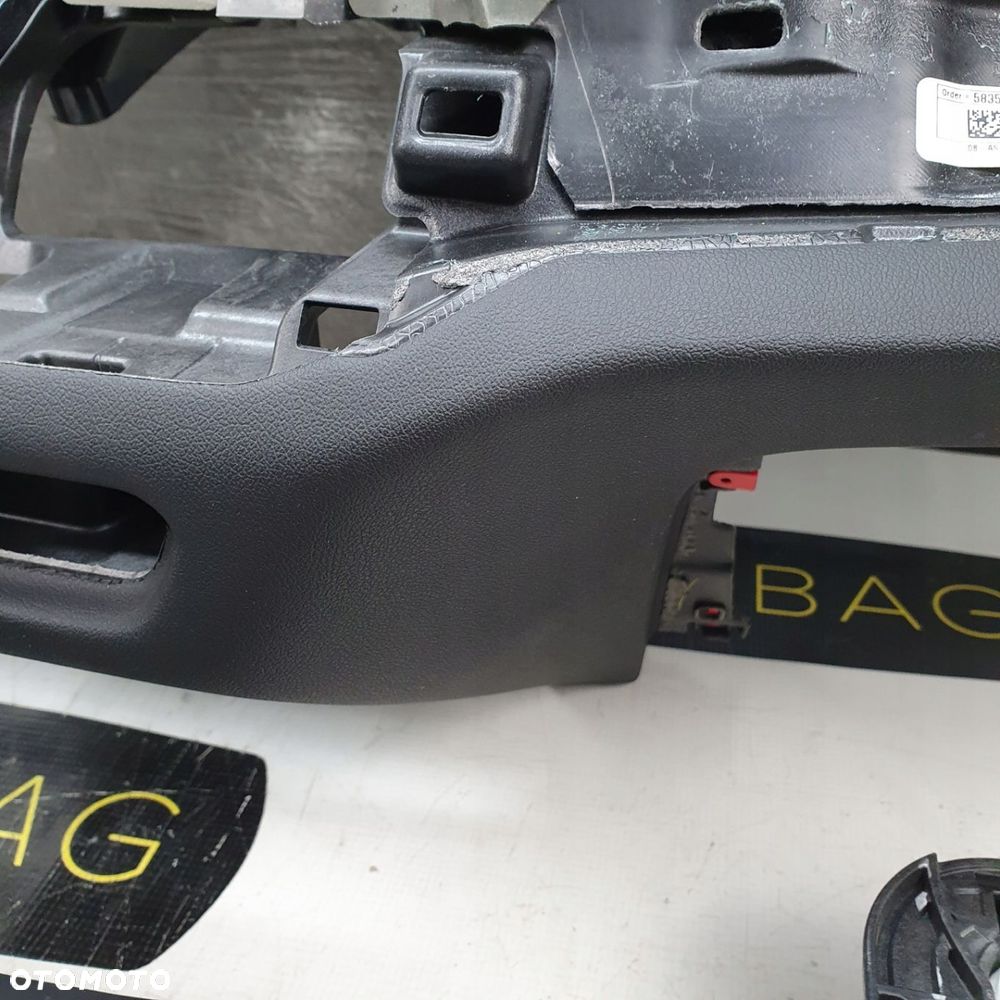 BMW X5 G05 X7 G07 DESKA ROZDZIELCZA SKÓRA SZARA NITKA KONSOLA KOKPIT PULPIT PODUSZKI AIRBAG AIR BAG PASY KIT SET - 6