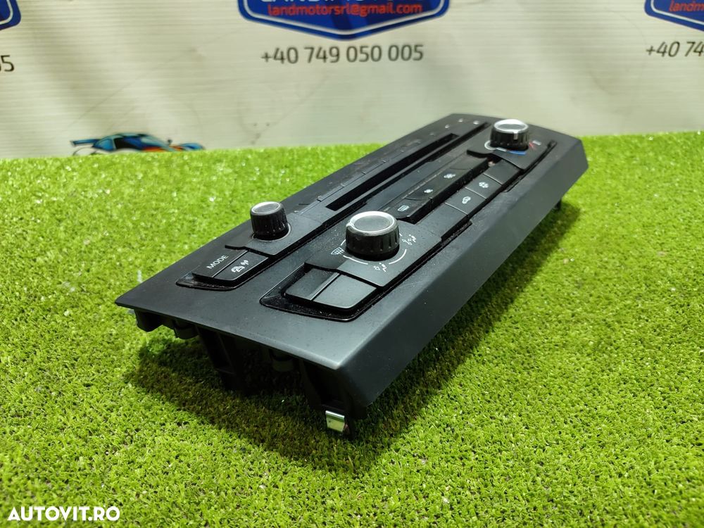 PANOU COMANDA CLIMA / RADIO BMW SERIA 1 F20 118D SE 2.0 DIESEL 2012 COD OEM E1062665 / 17313810 / 9207197 / 9207197-02 / HATCHBACK 2011-2019 - 2