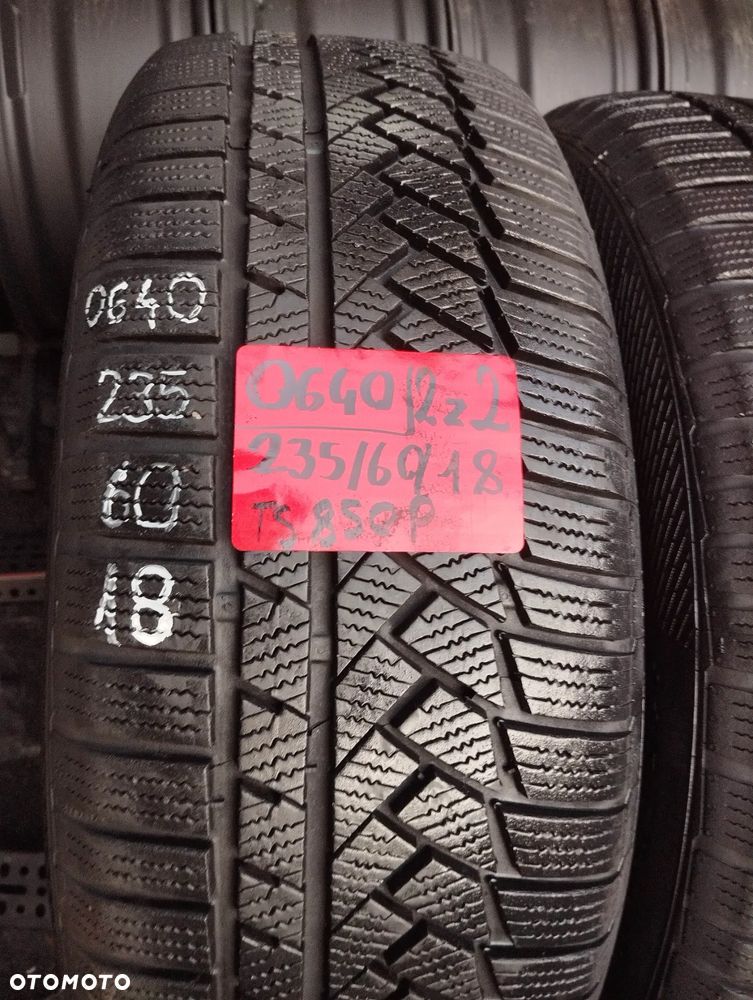 235 60 18 Continental Winter Contact TS 850 P MO 103 H 2szt - 2