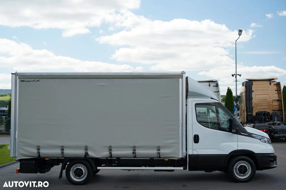 Iveco DAILY 35-180 / CONTAINER - CORTINĂ / AUTOMAT / DHOLLANDIA LIFT / GVWR: 3500 KG / 2021 - - 10