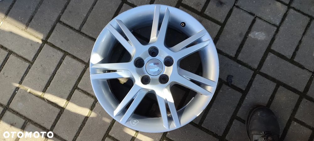 FELGI ALUMNIOWE 5x100 ET 38 6Jx15 CALI fi57.1 6J0601025H SEAT 4 SZTUKI KOMPLET - 4