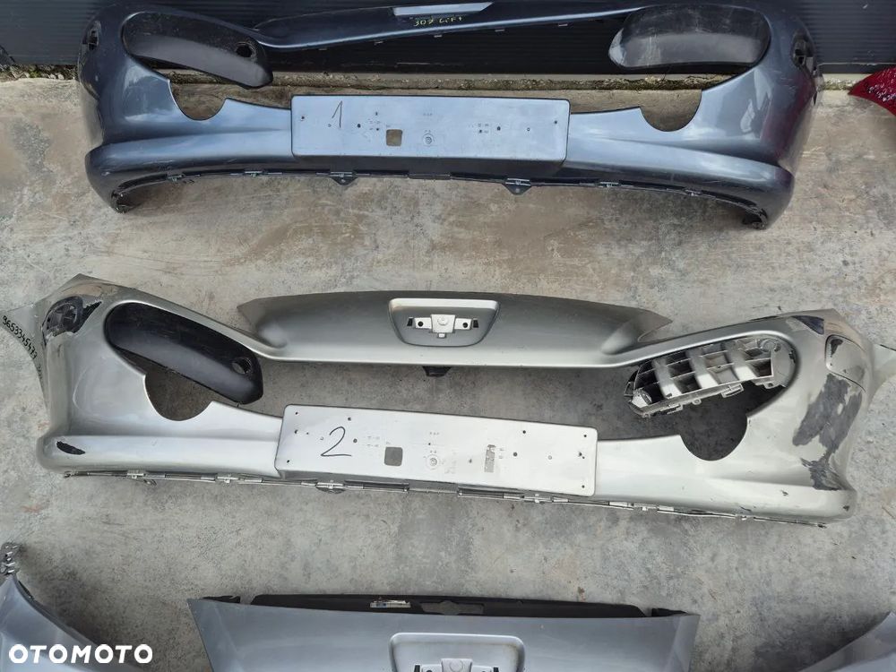 ZDERZAK PRZEDNI TYLNI PEUGEOT 307 (dostępne 5 zderzaków) - 4