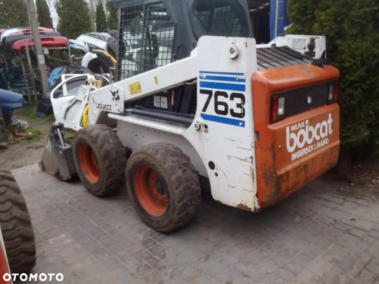 buda korpus ramiona silnik bobcat 763 jak S130 S160 S175 jak nowy znikomy przebieg - 12