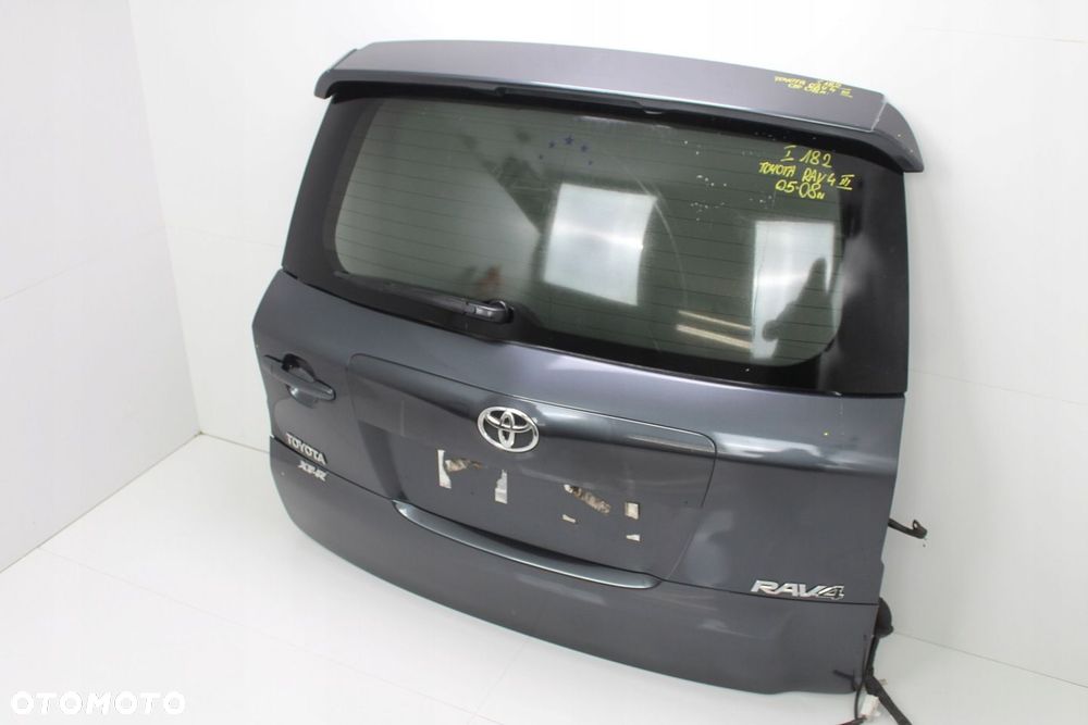 KLAPA BAGAŻNIKA TYŁ TOYOTA RAV4 III 05-08R 1E0 - 3