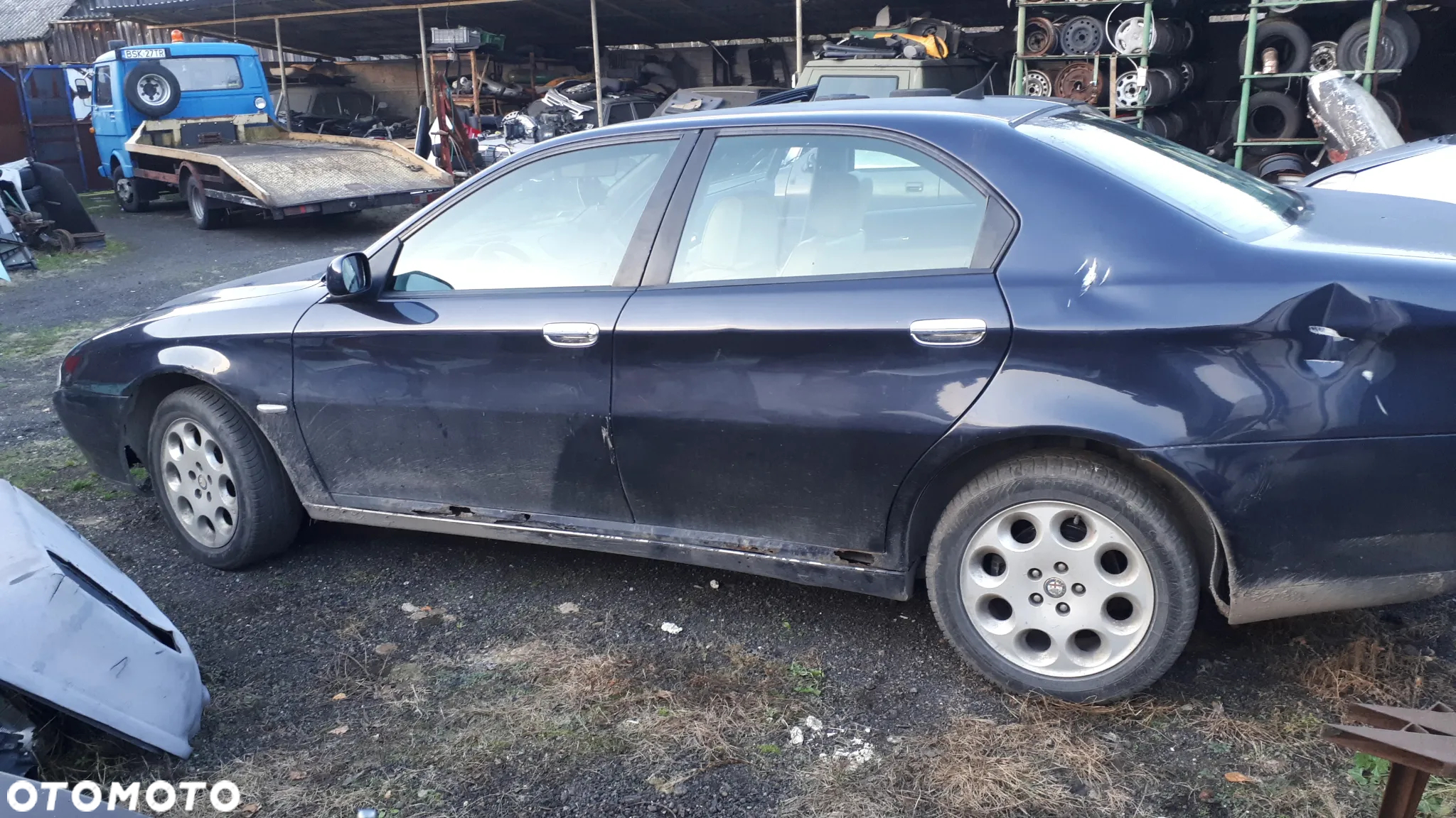 ALFA 166 164 FOTELE kompl Przód + tył SKÓRA boczki - 14