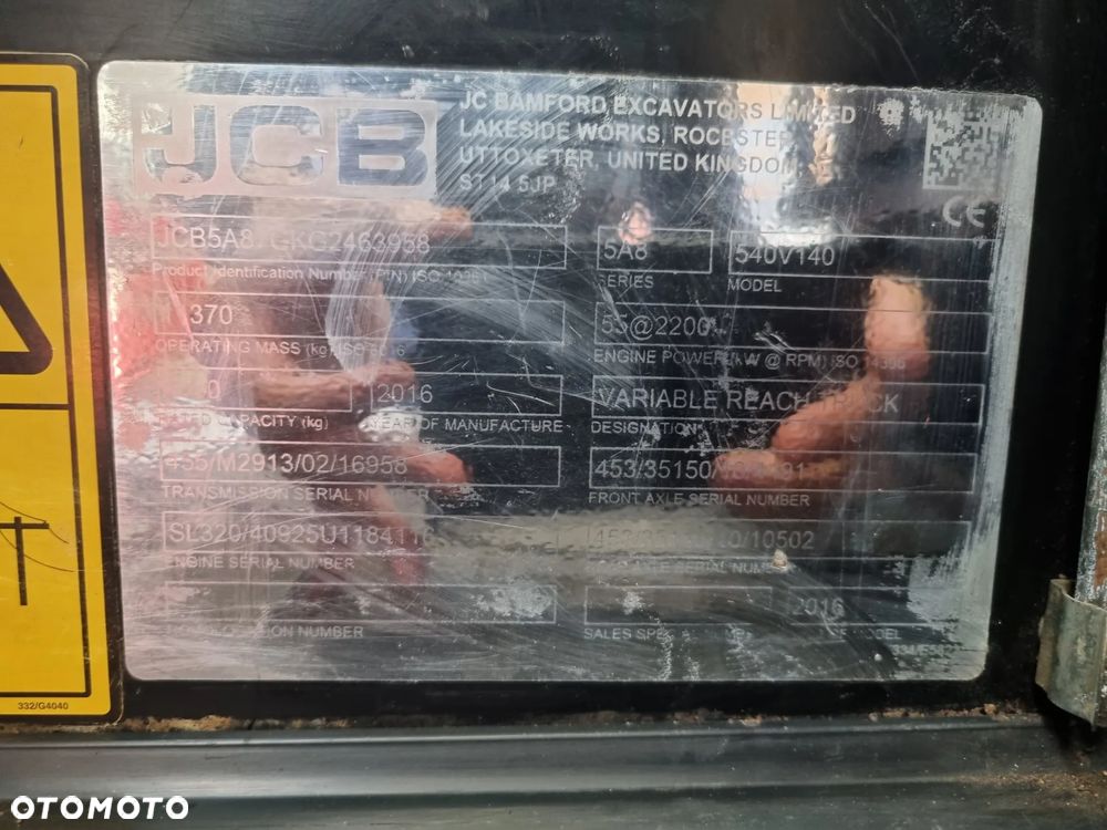 JCB 540-140 jak Manitou MT 1440 BC38 - 18