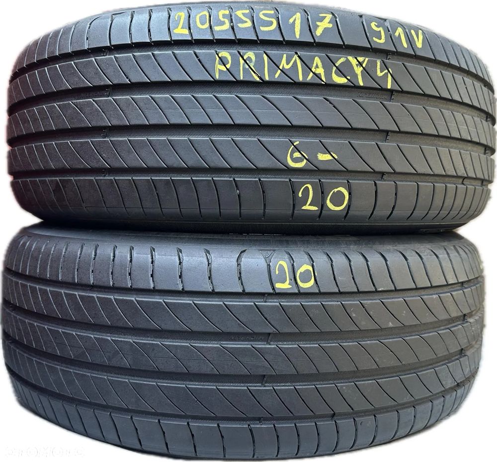 2 x 205/55R17 Michelin Primacy 4 - 1