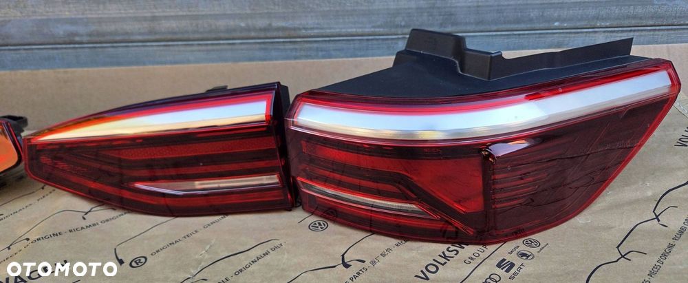 volkswagen multivan transporter t7 tył lampa tylna lampy komplet eu - 3