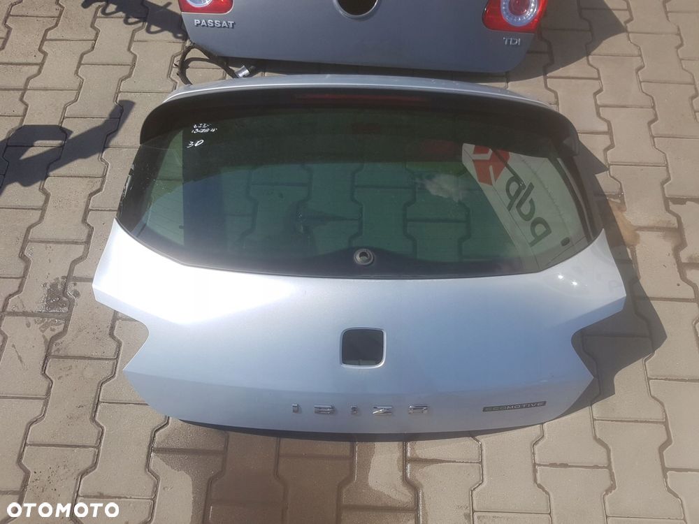 SEAT IBIZA 4 IV 08r- KLAPA BAGAŻNIKA TYŁ LS7Y 3D - 1