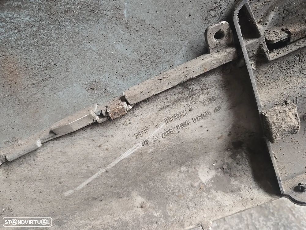 Parachoque traseiro originais para mercedes CLK W208 1997- - 12