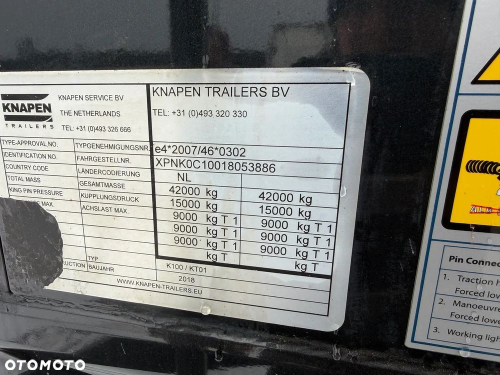 Knapen Ruchoma podłoga 92m3 2018 rok Podłoga 8 mm - 7