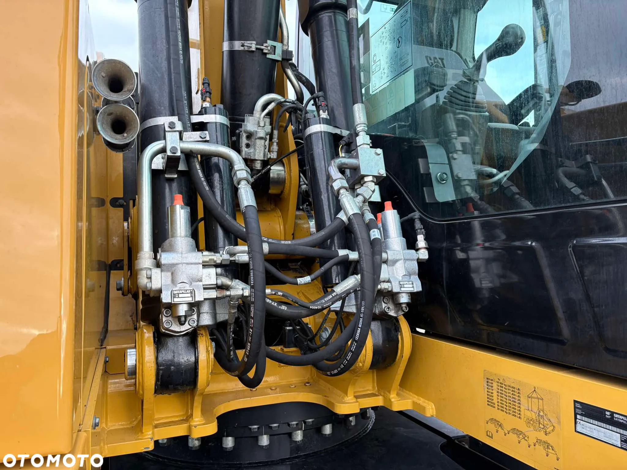 Caterpillar M 316F ROTOTILT ENGCON SZCZYPCE PODPORY - 14