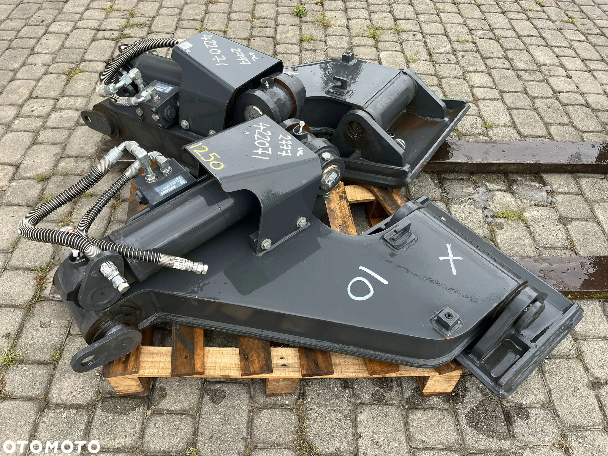 Podpory łapy stopy nohi hydrauliczne do koparki. NOWE!!! - 7