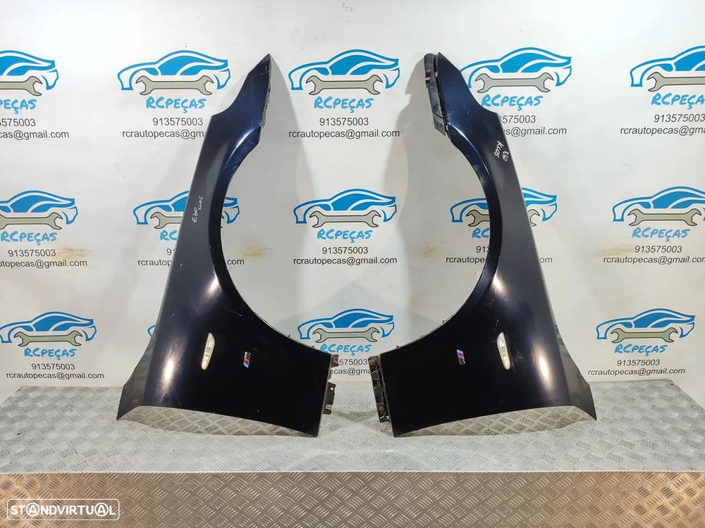 - FRENTE COMPLETA BMW SERIE 5 E60 SEDAN PACK M E61 TOURING PACK M CAPOT PARACHOQUES SENSORES GUARDA-LAMAS OTICAS RADIADOR VENTILADOR FRENTE FIBRA REFORÇO - 15