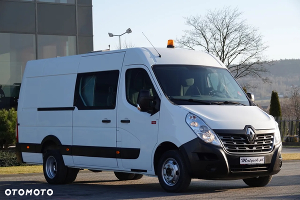 Renault MASTER / 5 osób / BRYGADÓWKA / MANUAL / L2 H3 /DMC 3500KG / SPROWADZONY