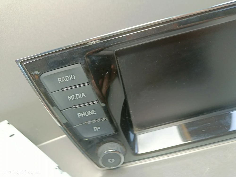 Radio Skoda Fabia 3 III Wyświetlacz Jednostka Czytnik 5Q0035842C 6V0919604B - 2