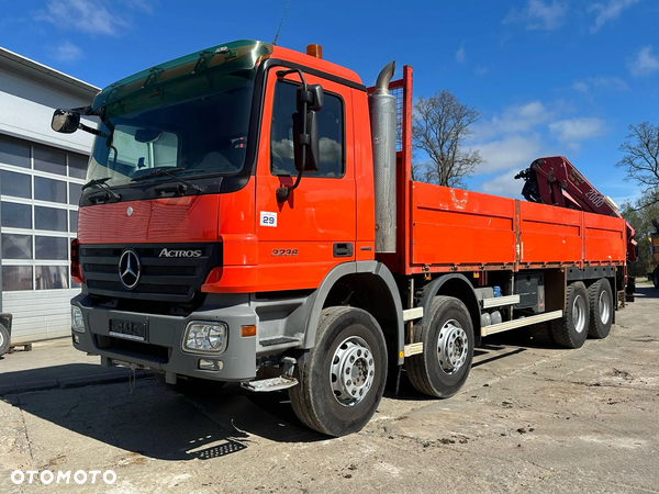 Mercedes-Benz Actros 3236 Burtówka + HDS HMF RCL 5300, 2009rok, 6x4