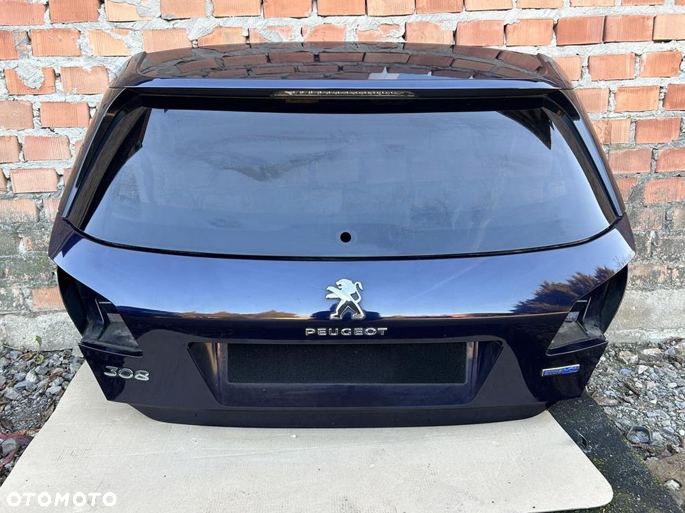 Klapa Bagażnika Tył Peugeot 308 II T9 HB kod lakieru EKUD - 3