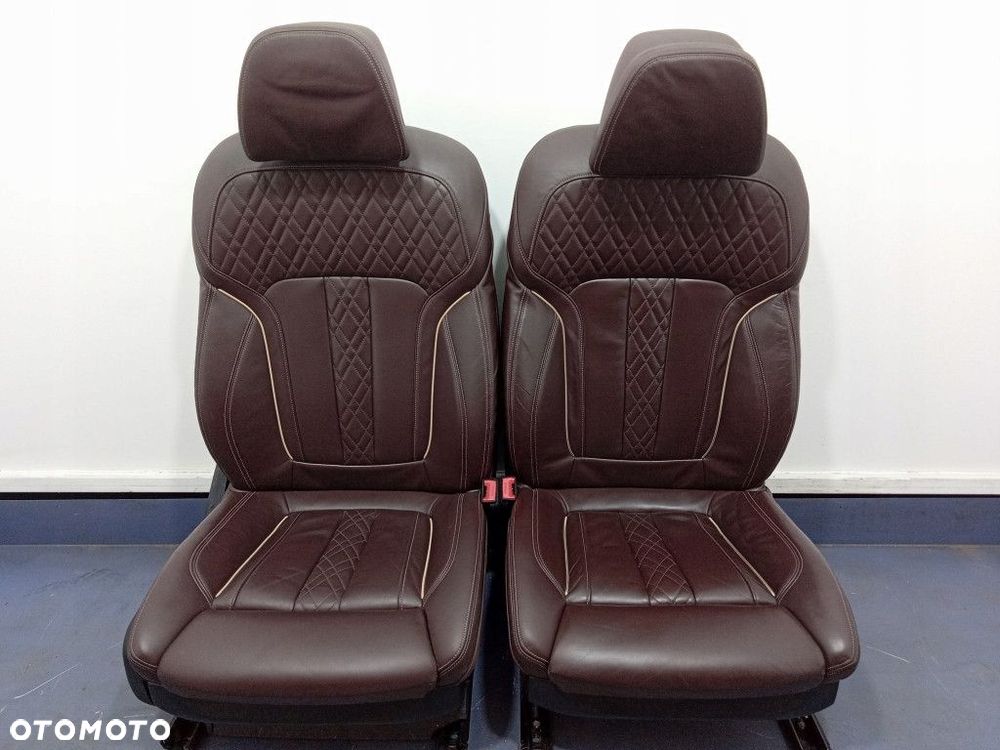 BMW 5 G30 FOTELE KANAPA KOMFORT KOMPLET EXCLUSIVE NAPPA LZNI - 3