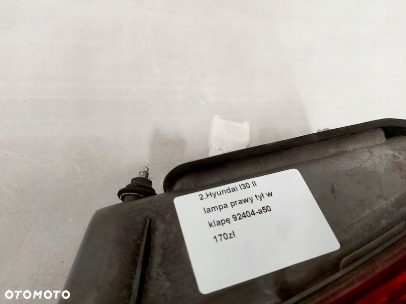 hyundai i30 ii lampa prawa tył w klapę 92404-a50 - 6