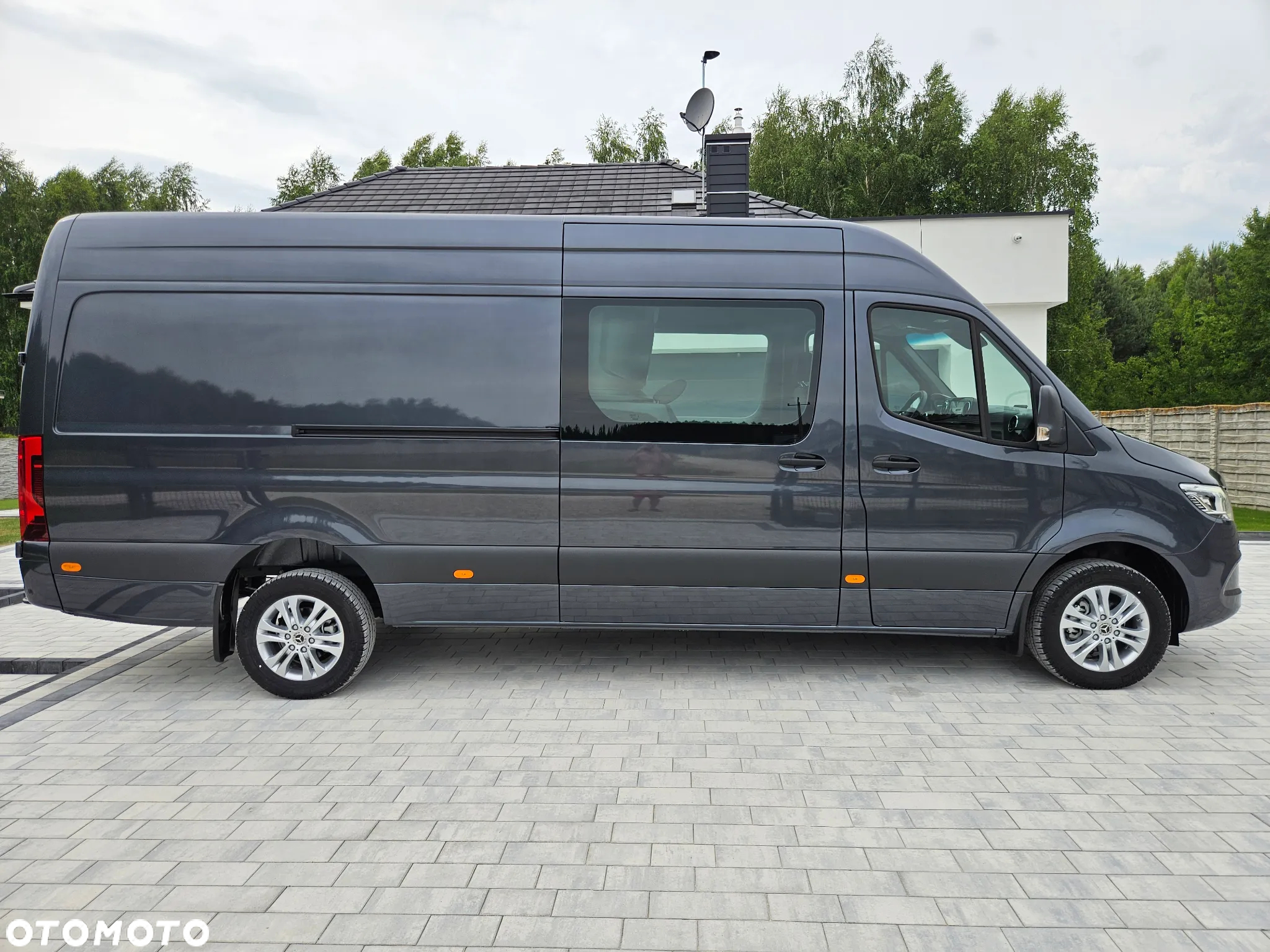Mercedes-Benz SPRINTER 319CDI Brygadowy Automat Ledy MAX WERSJA SalonPL - 10