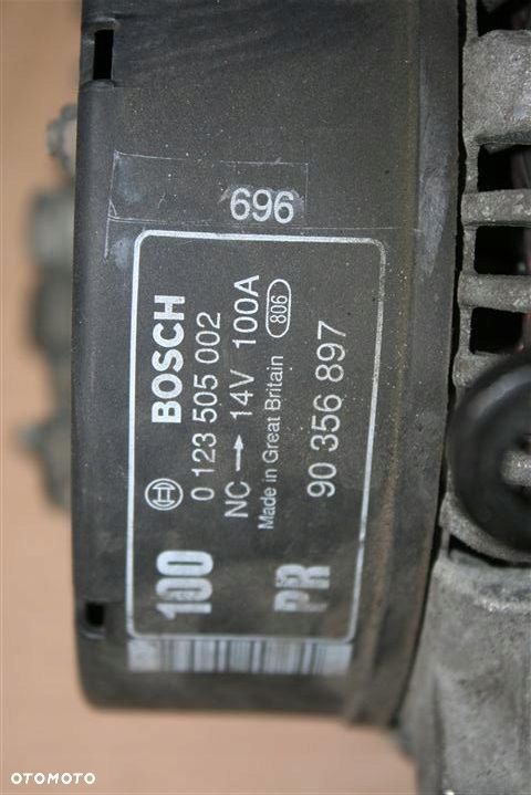 ALTERNATOR OPEL VECTRA B LIFT 1,8 0123505002 - 3