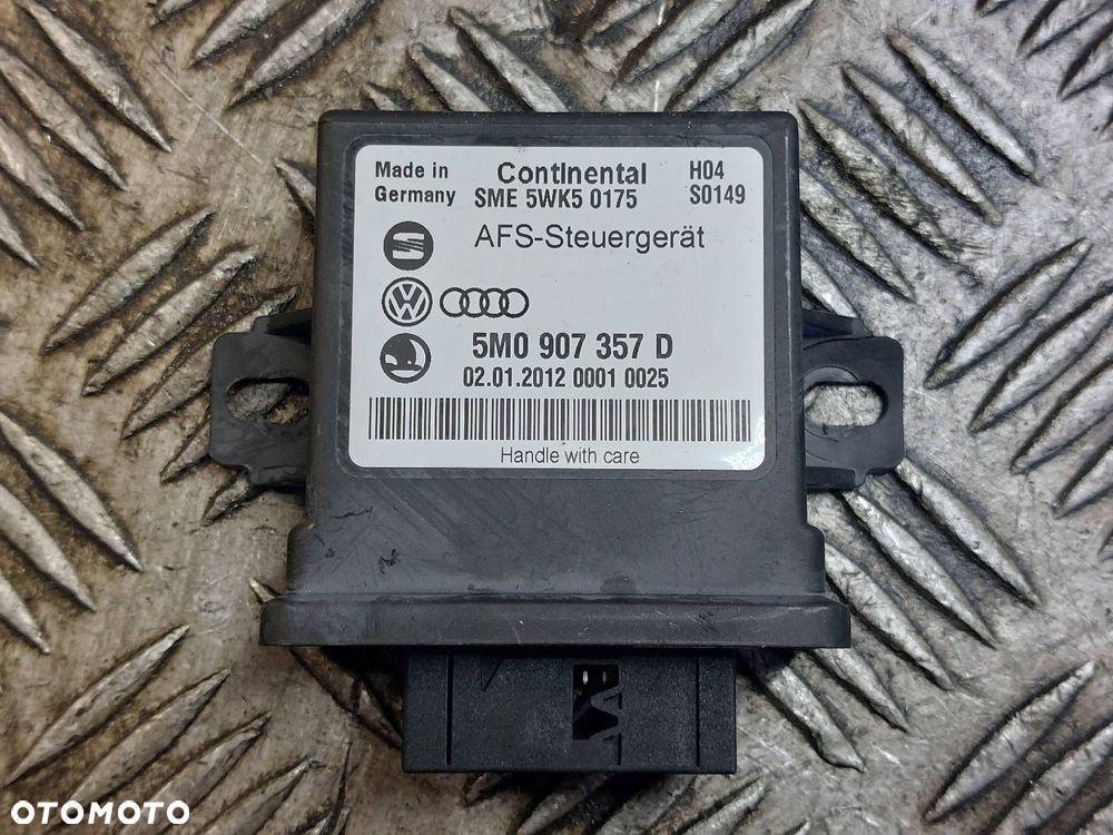 MODUŁ STEROWNIK ŚWIATEŁ SEAT EXEO I 5M0907357D - 1