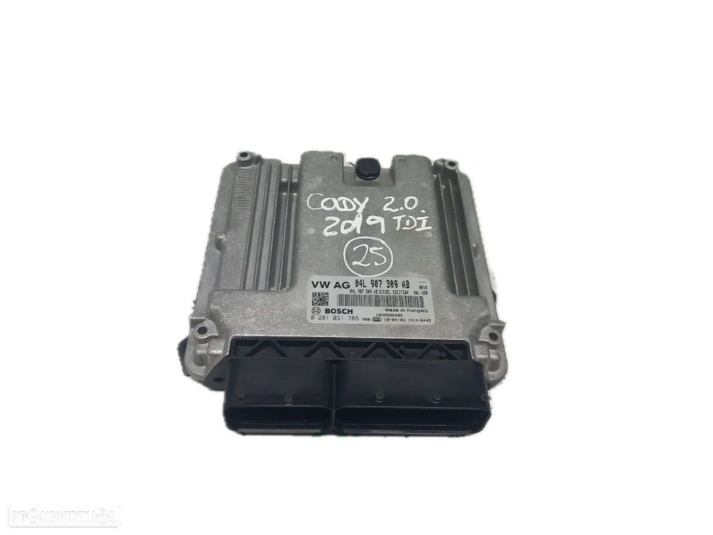 Conjunto Centralina De Ignição (Imobilizador) Volkswagen Caddy Iv Caix - 7