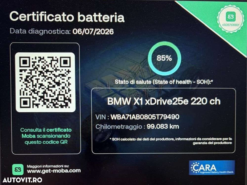 BMW X1 xDrive25e AT PHEV - 25