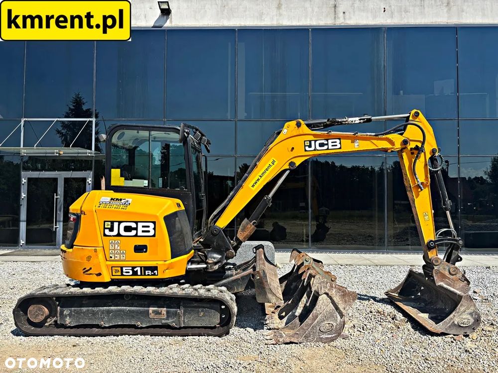 JCB 51R-1 MINI-KOPARKA 2017R. | JCB 8055 TAKEUCHI TB 250 CAT 305 YANMAR VIO - 3