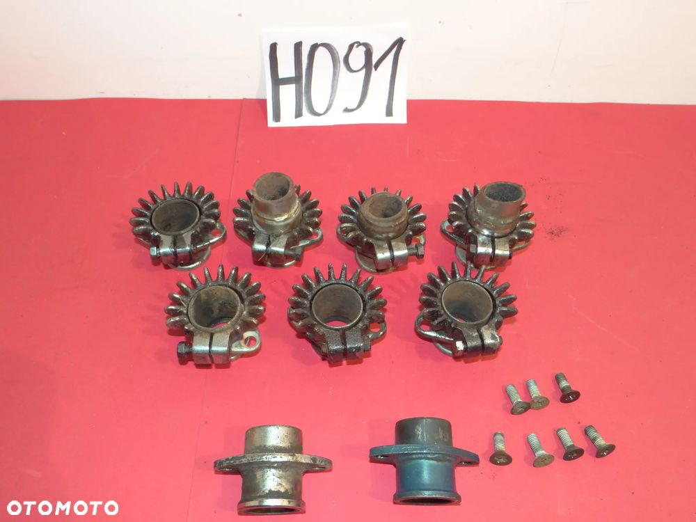 HONDA CB 750 FOUR . KLAMRA MOCOWANIE UCHWYT WYDECH KOLEKTORA Króciec Kolektora  H091 - 1