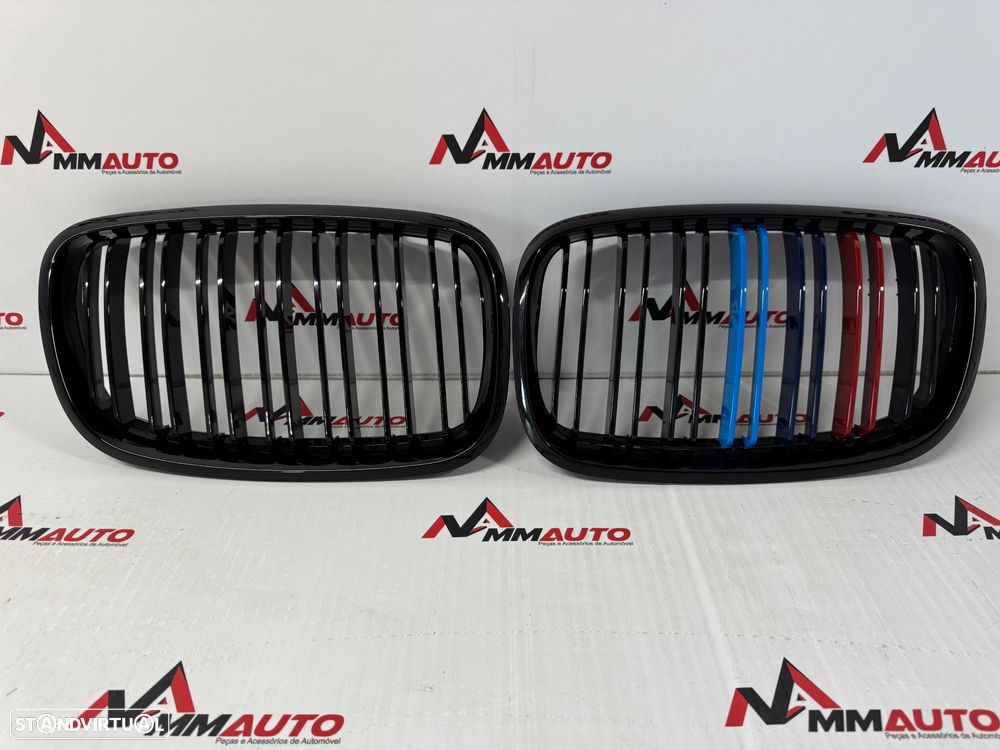 Grelhas Frontais BMW X5 X6 E70 E71 Look M - 1