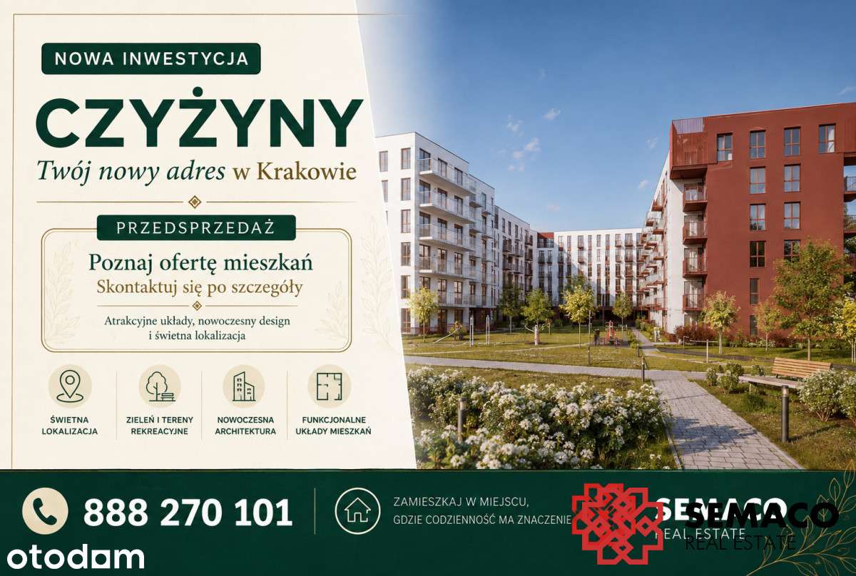Przedsprzedaż| 4-pok mieszkanie| 101.6 m²| Czyżyny